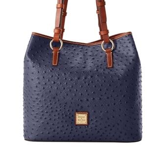 Dooney & Bourke ostrich Briana bag